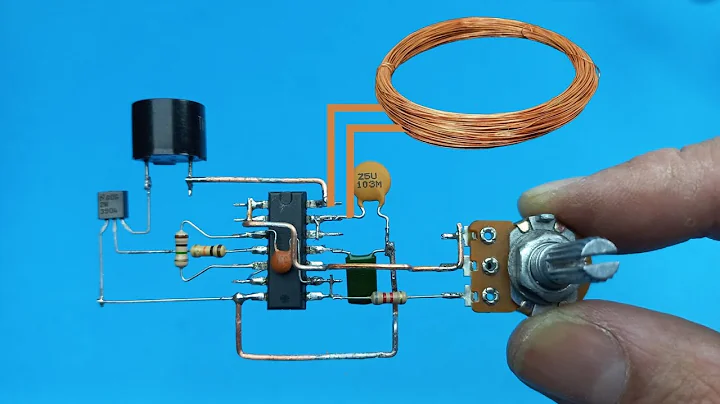 Diy metal detector | Diy CD4011 Metal detector