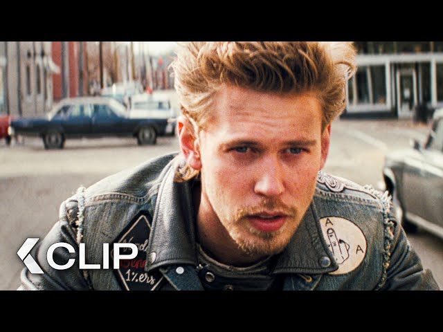 Police Chase Scene - THE BIKERIDERS (2024) Austin Butler class=