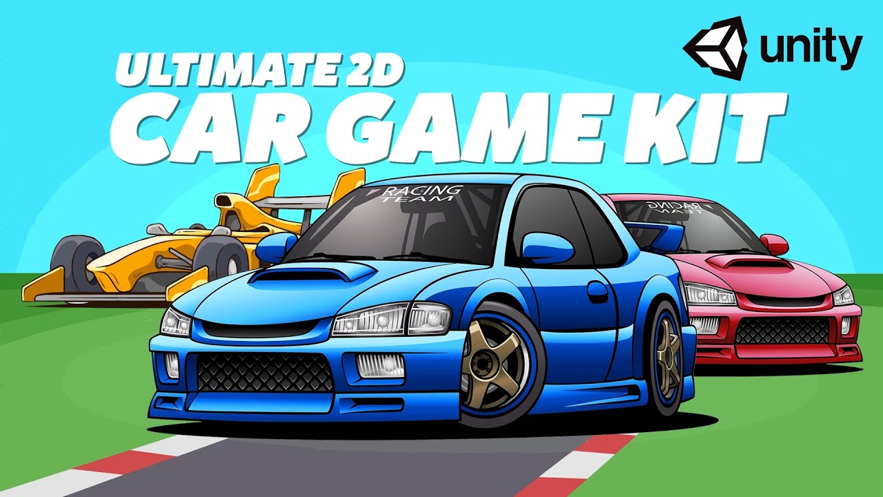 Unity Racing Asset. Simple Юнити car Pack. 2d car game. Simple car game. 2d машины игра