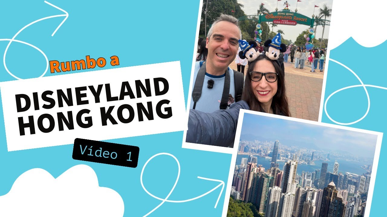 Volamos a Hong Kong Disneyland ✨ Sala VIP, Disney Hollywood Hotel y Hong Kong tour (vídeo 1)