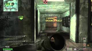 Collateral,Quick Scope, Double Kill-MW3 Gameplay