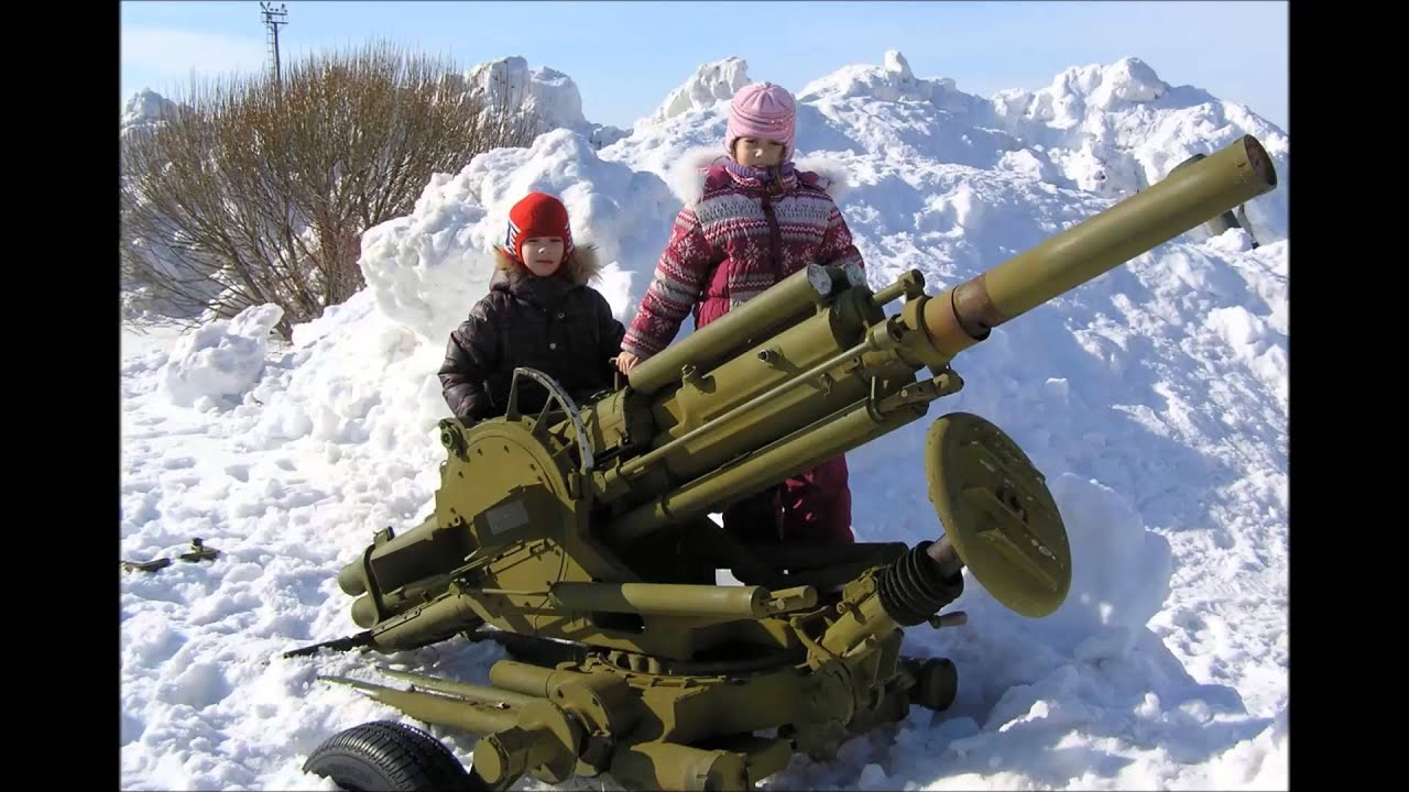 Музей военной техники.Тольятти.23 февраля 2015. - YouTube