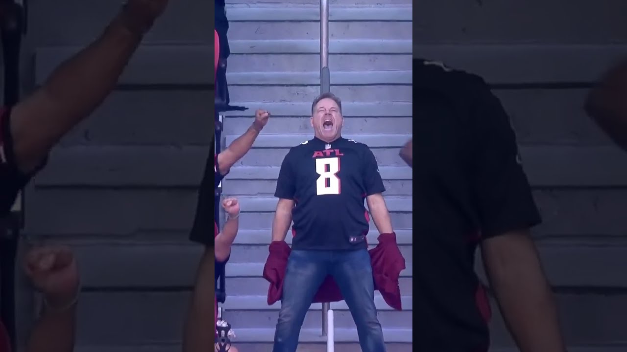 Falcons Fan Goes CRAZY At Game Atlanta Shorts