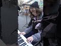 Nervous girl plays RUSH E on piano in public