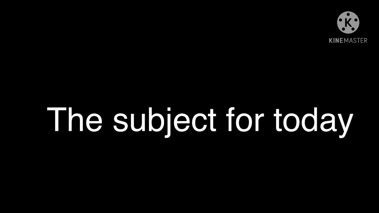 The Subject For Today Is Pronouns Song The subject for today is pronouns - YouTube
