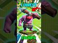 TOP 2 LOWEST - SKILLS IN CLASH OF CLANS !