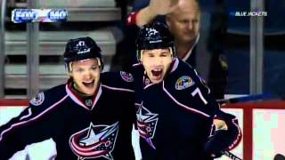 Jack Johnson's First Goal as a Blue Jacket + Interview