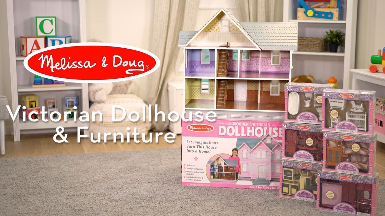 melissa & doug dollhouses