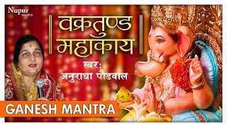 Video thumbnail of "Vakratunda Mahakaya | वक्रतुंड महाकाय | Ganesh Shalok | Anuradha Paudwal"