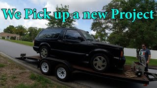 This is a Teal Typoon hiding under black paint. Introducing another GMC Typhoon.