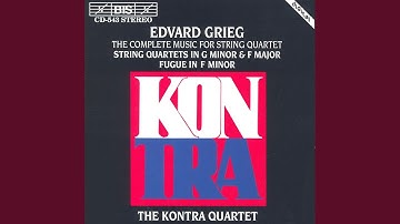 String Quartet in G Minor, Op. 27: I. Un poco andante - Allegro molto ed agitato