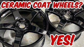 Can You Ceramic Coat Your Wheels?  YES, and Here's Why You Should!