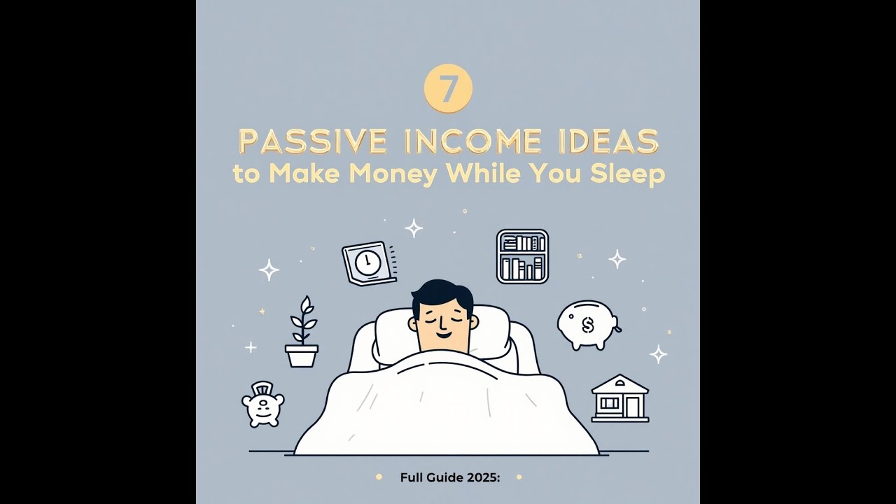 7 Passive Income Ideas to Make Money While You Sleep - YouTube