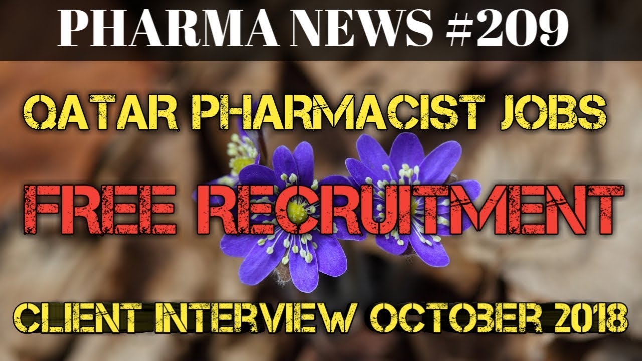 QATAR PHARMACIST JOBS Abroad Pharmacist Jobs Free Recruitment