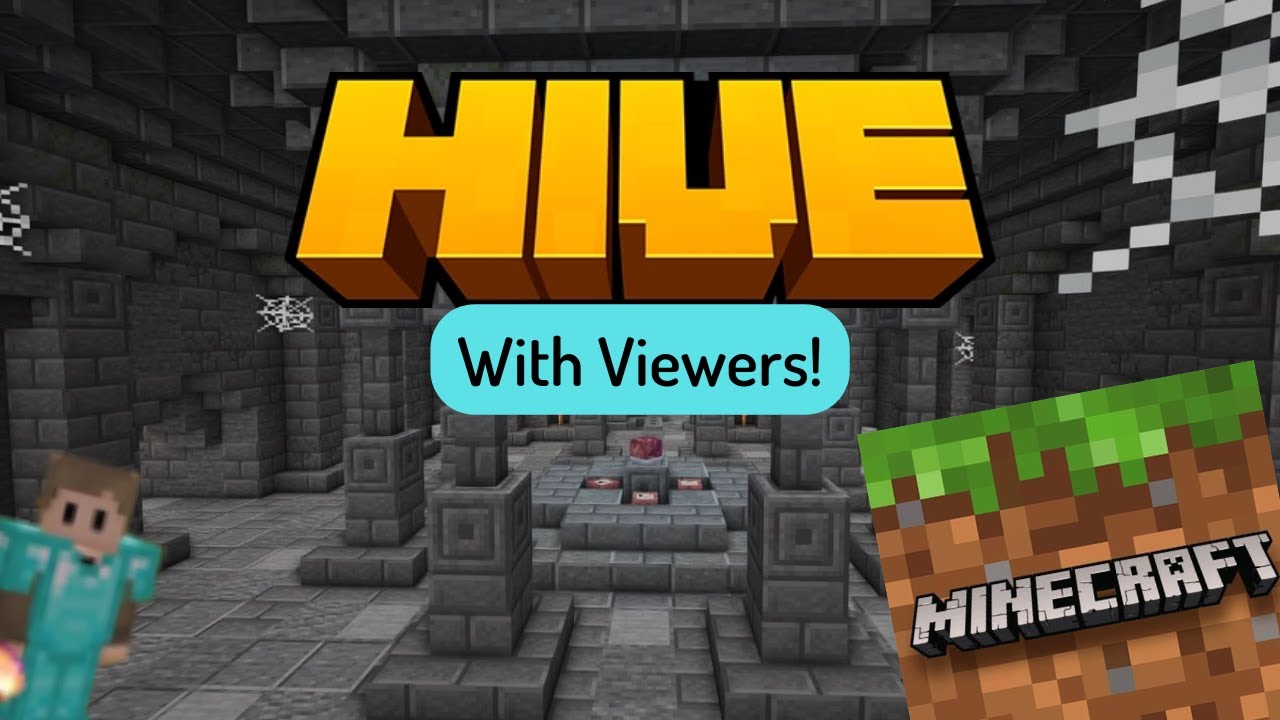 NEW Minecraft Hive With Viewers! Road To 700 Subs! - YouTube