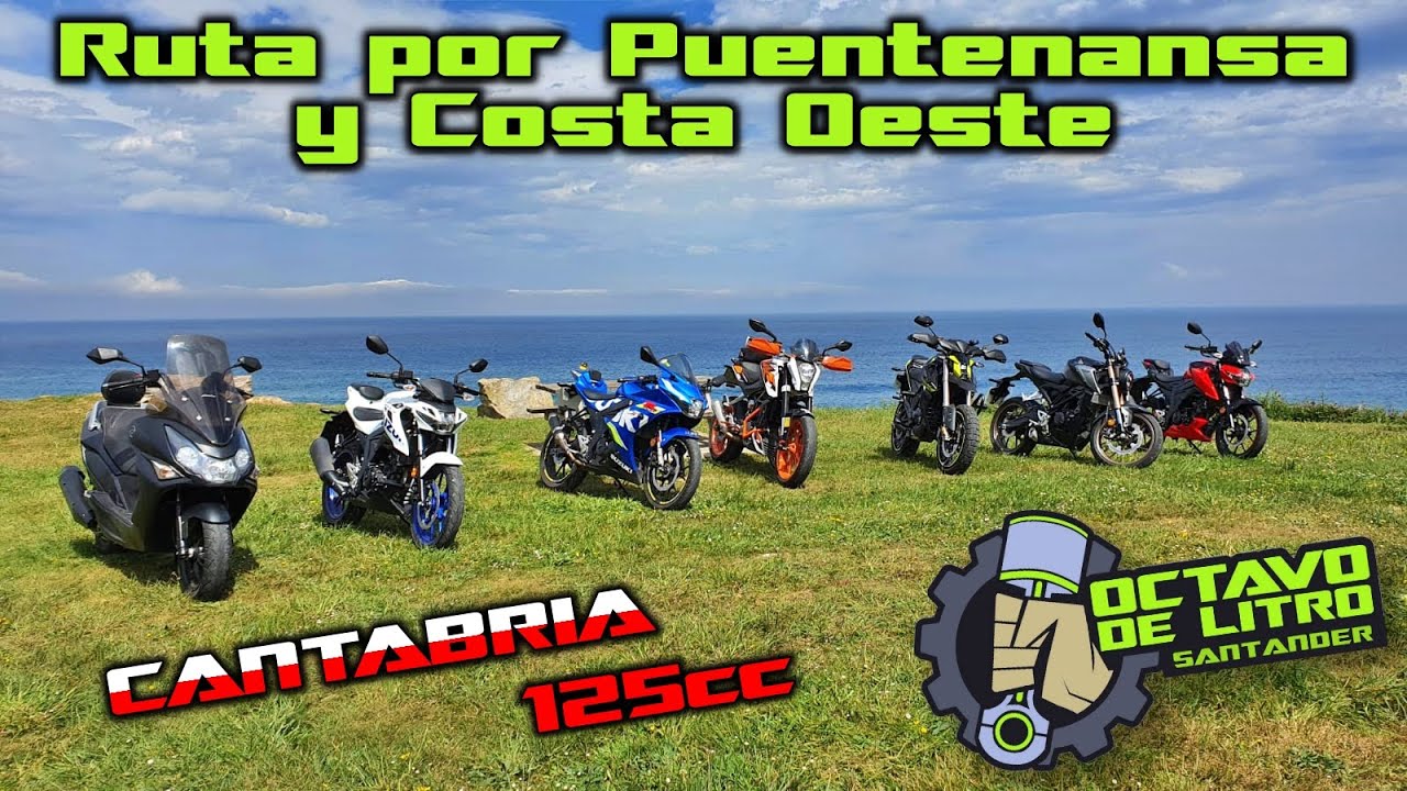 Ruta por Puentenansa y Costa Oeste (Cantabria en moto 125cc)