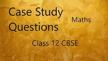 # Case Study type of questions for Class 12 CBSE. Three Dimensional geometry