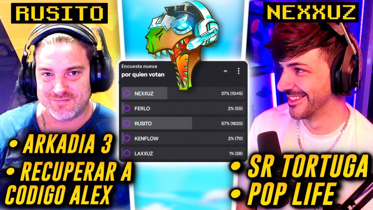¿NUEVO LÍDER de los ARKEANOS? NEXXUZ vs RUSITO: estas son sus PROPUESTAS (COMIENZAN LAS VOTACIONES)