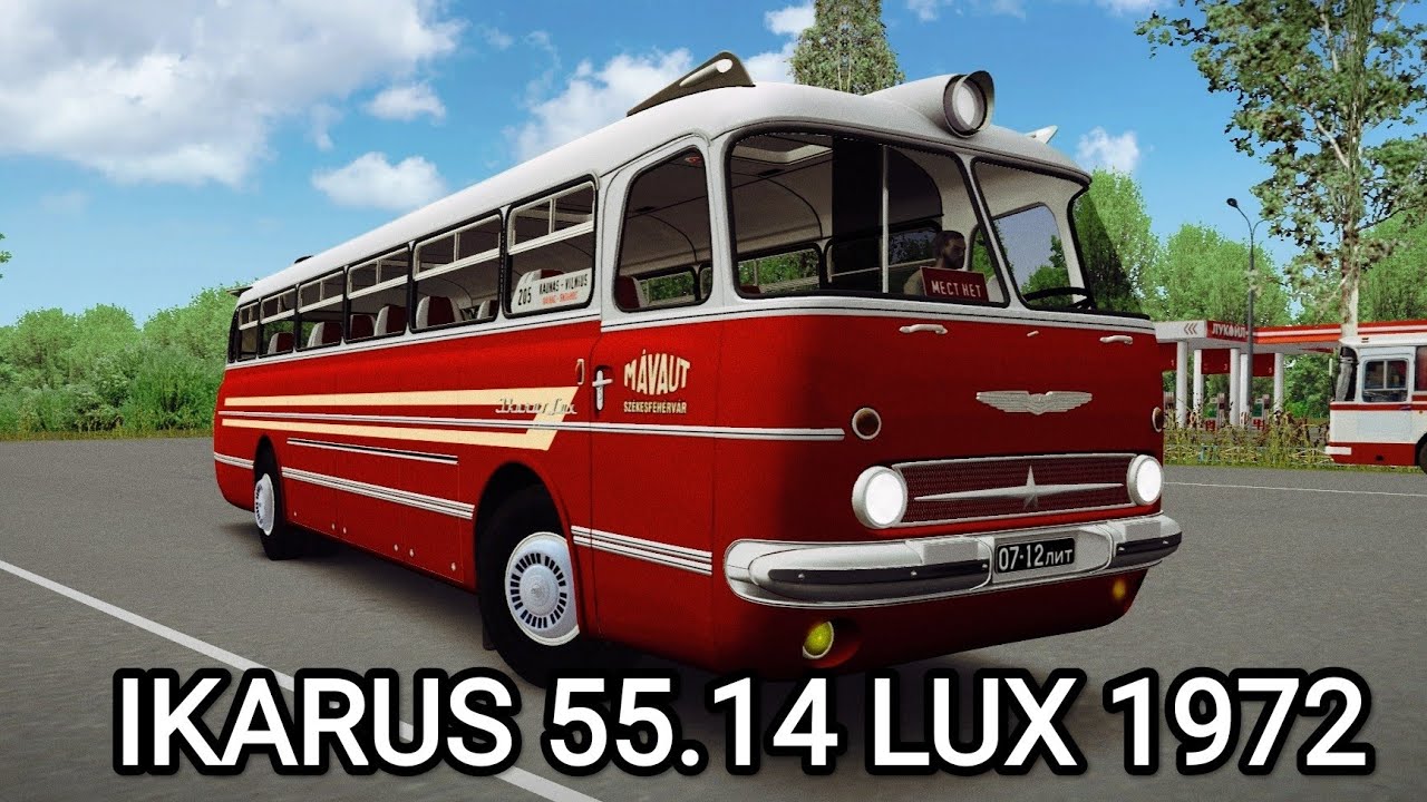 Автобус ракета легендарный IKARUS 55.14 LUX Omsi 2