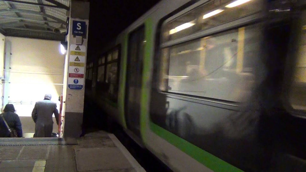 (HD) London Midland 321411 & 417 Depart Bushey Station Working 2T11