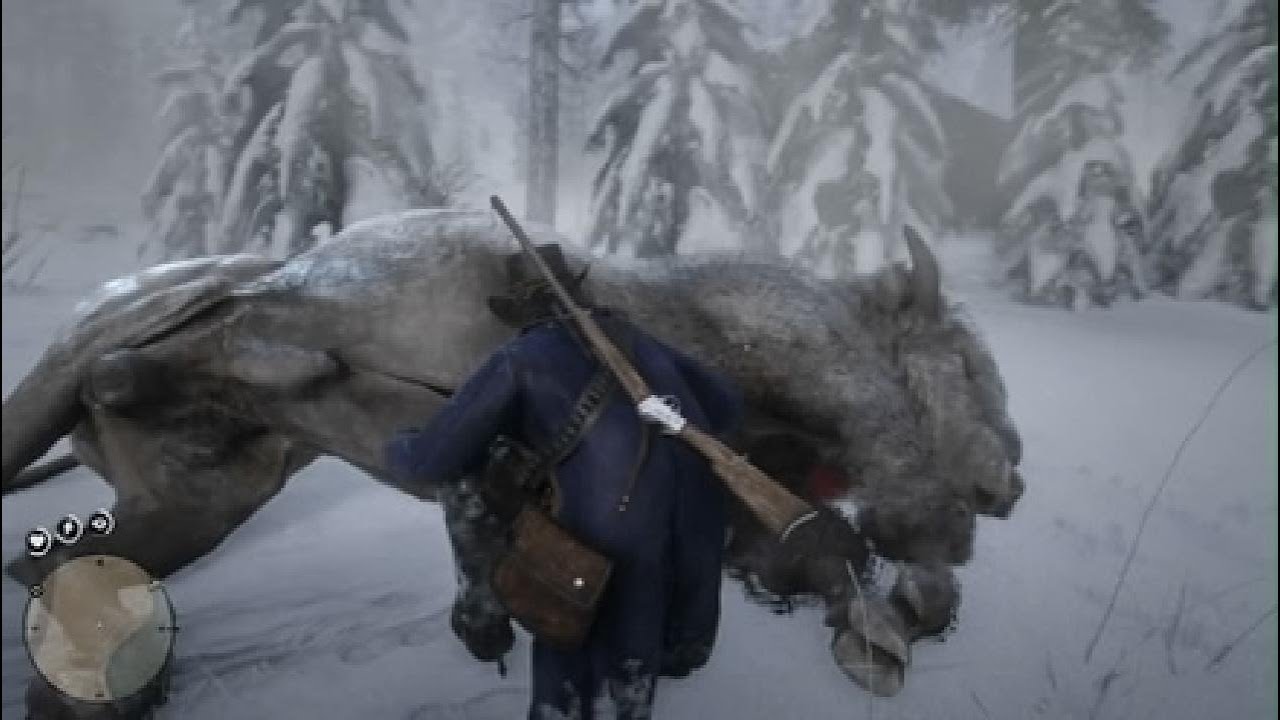 Hunting the legendary bison rdr2