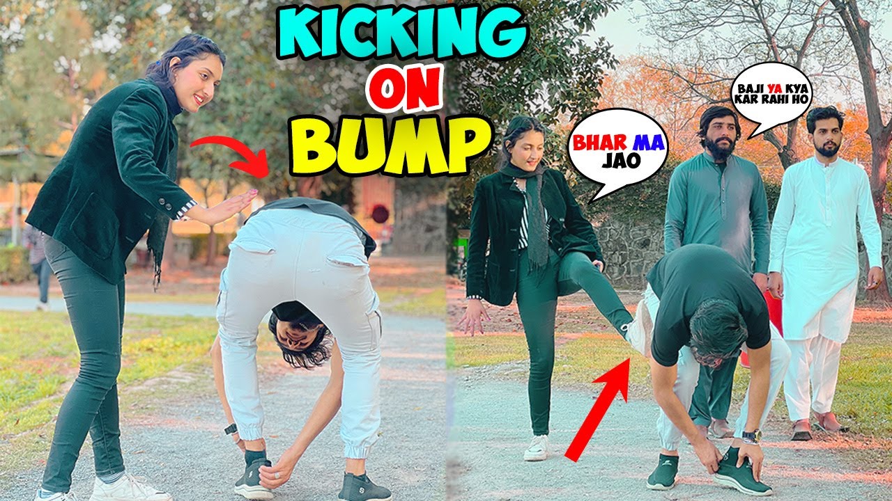 Kicking On Bump Prank With Twist MastiPrankTvOfficial YouTube