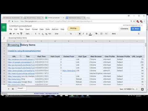Nirsoft - Mount Forensic Image & Extract Browser History with Browser History View