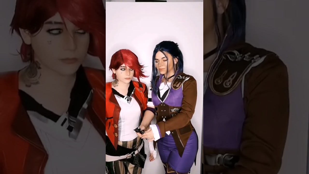 That's gay | Caitlyn Kiramman and Vi (@witchera_) #cosplay CaitVi | Arcane