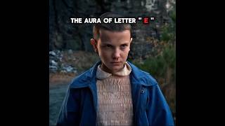 Aura of the letter  E ☠️🔥 | #lettere #aura #shorts