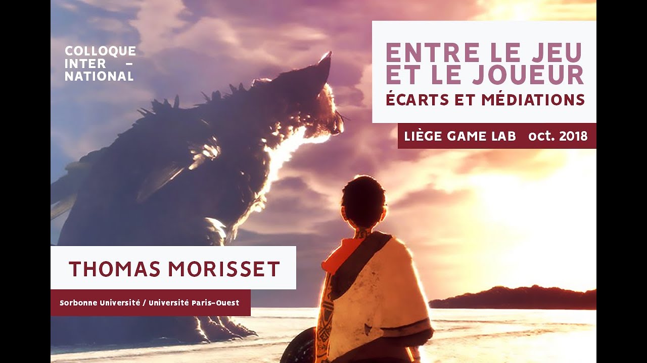 THOMAS MORISSET - Le joueur et le musicien [...] (colloque du 26/10/2018, Liège)