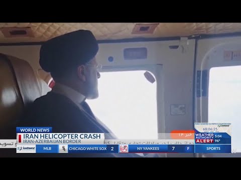 Helicopter carrying Iran’s hard-line president apparently crashes in foggy, mountainous region