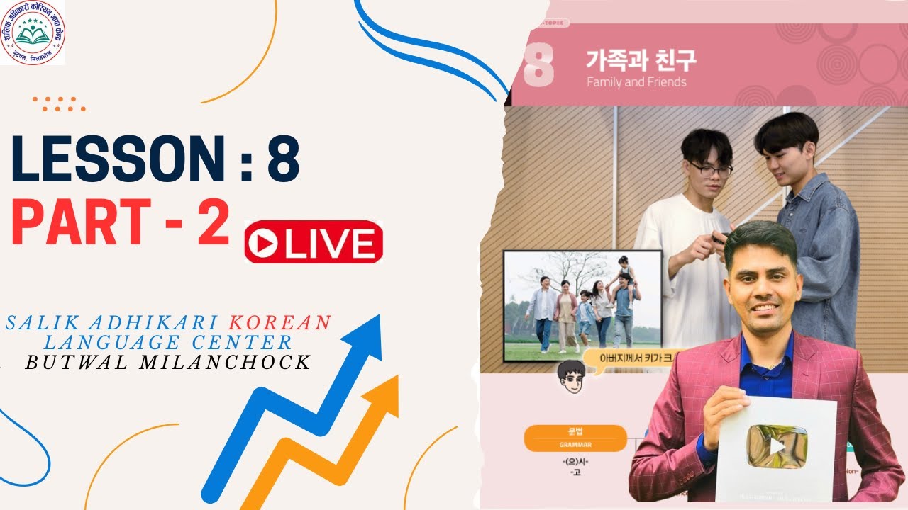 Chapter: 8 || Part 2 || Eps Topik New Book || Salik Adhikari Korean ...