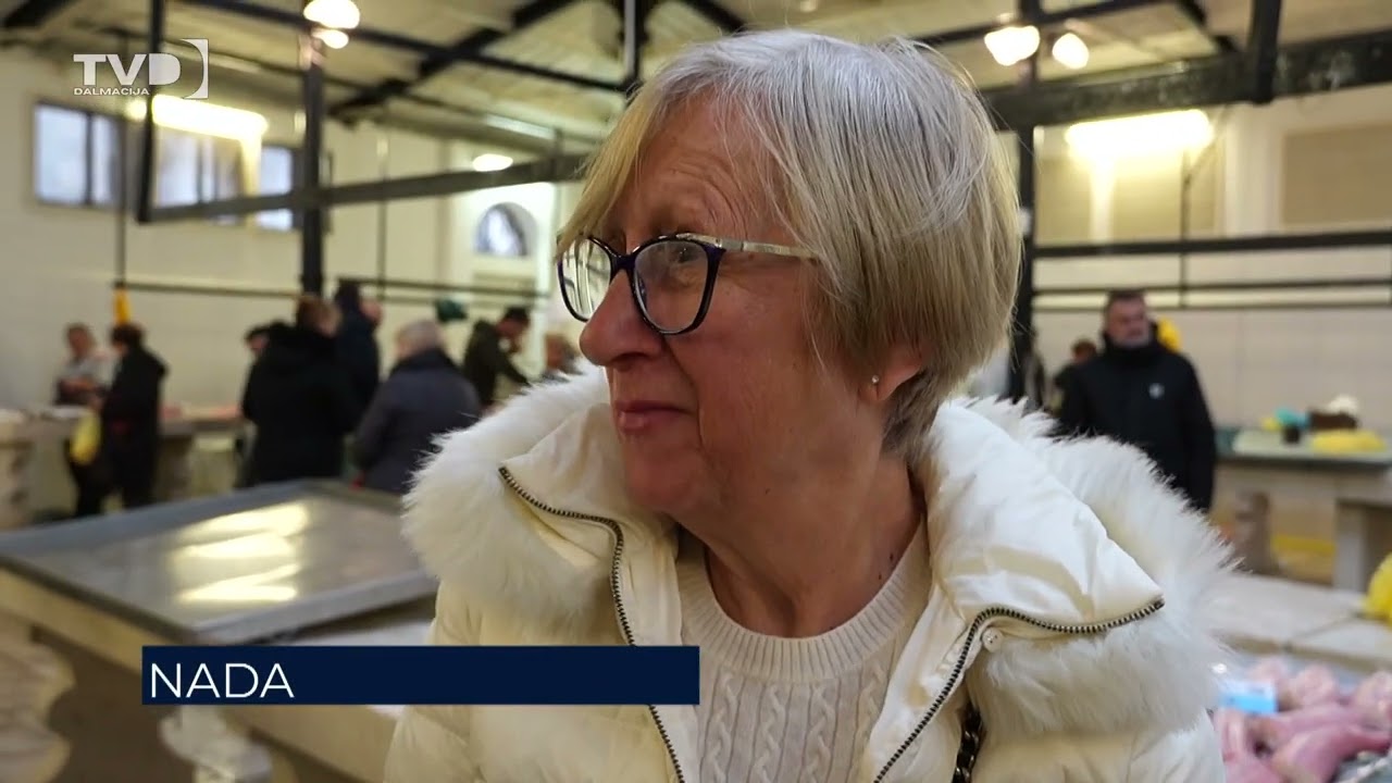 Splitska ribarnica: Jutro ispunjeno mirisom mora i tradicijom! 03.01.2025.