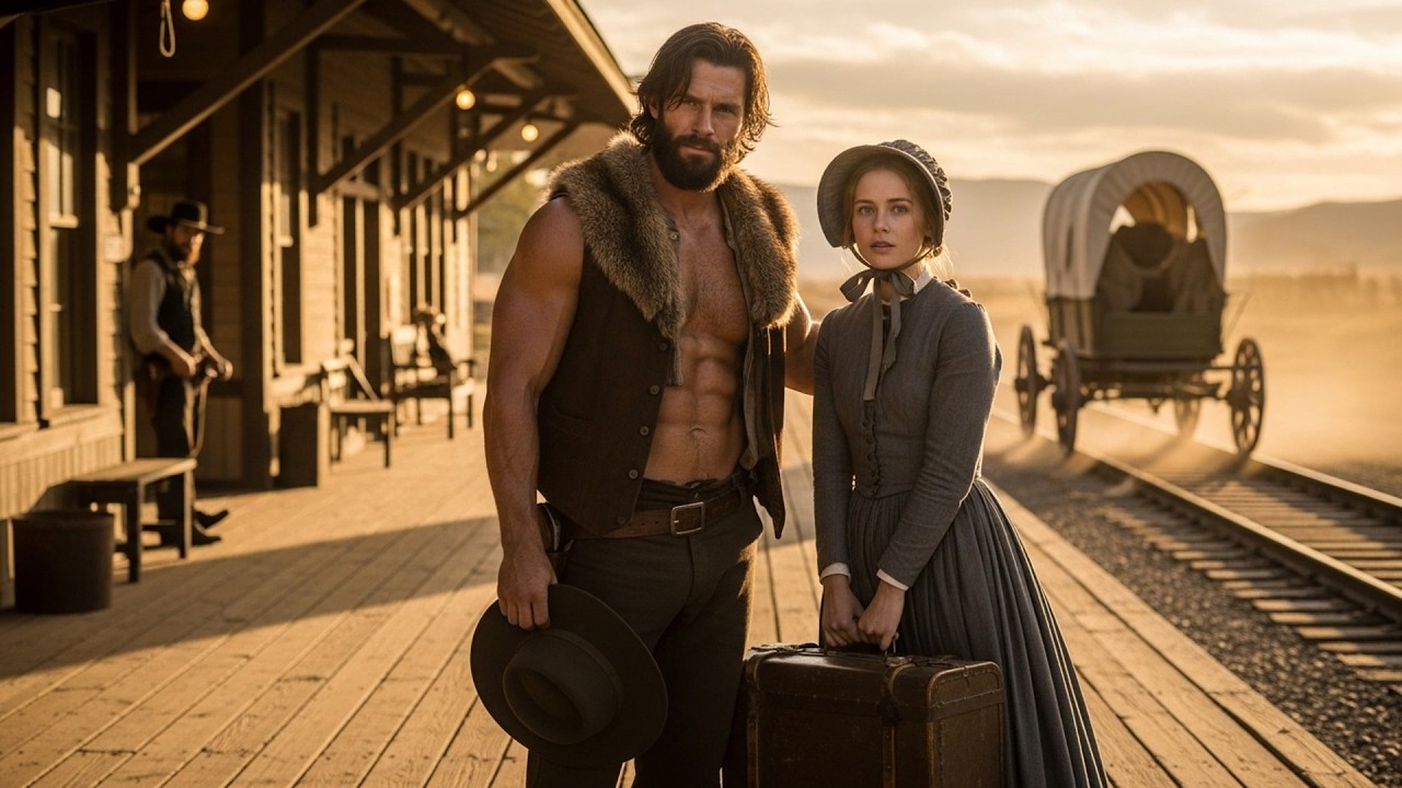 Mountain Man Saw Her Standing Alone at the Station—No One Had Come, So He Came and Changed Her Life