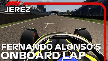 Circuito de Jerez | F1 2022 Concept Car | Fernando Alonso Onboard