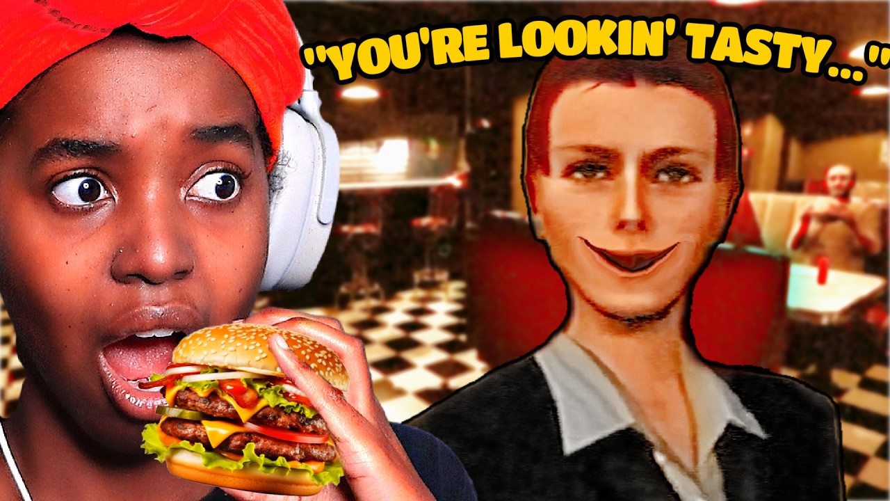 I'M WORKING THE NIGHT SHIFT AT A DINER BUT THE MANAGER WANTS A BITE OF ME