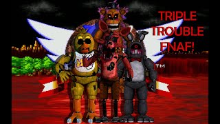 Fnaf Sonic. Exe Speed Edit Triple Trouble Fnaf