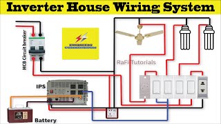 Inverter House Wiring । Engineers CommonRoom । Electrical Circuit Diagram
