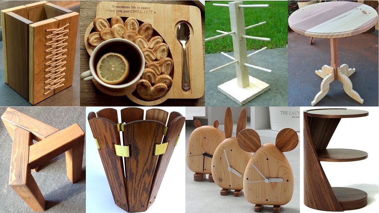 Unique wooden decorative pieces ideas 2 /Wood home decor pieces for  interior design /scrap wood idea 