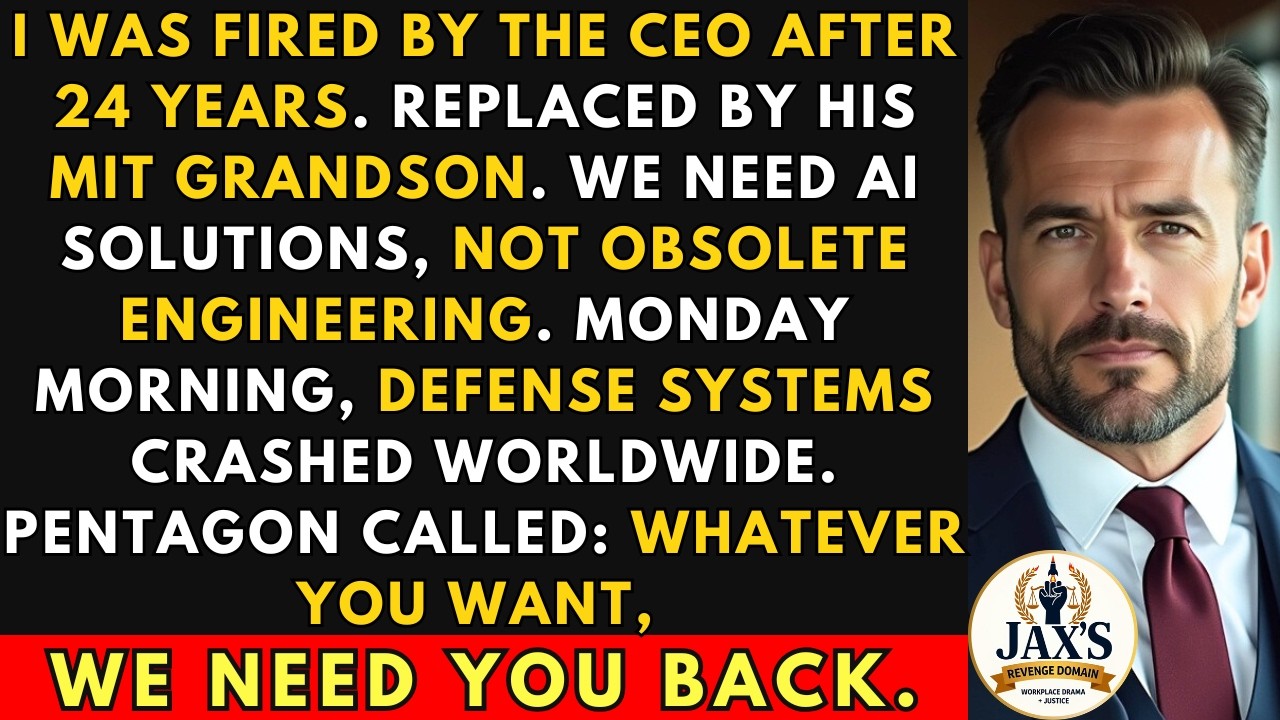 CEO's Fatal Mistake Firing Me For His MIT Grandson—I Revoked 41 Defense Patents Worth $892M