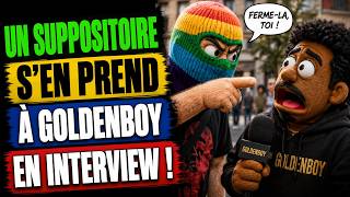 Goldenboy Agressé En Pleine Interview Par Un Homme Suppositoire