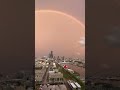 雨後的高雄 85大樓ㄧ道彩虹