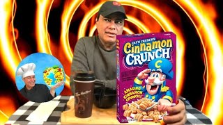 Captain Crunch Cinnamon Crunch ® Food Review  1973 Captain Crunch Cinnamon Crunch Cereal