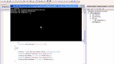 C# - Serializando objetos com xml