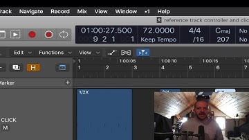 Logic Pro X - Control Bar and Key Commands