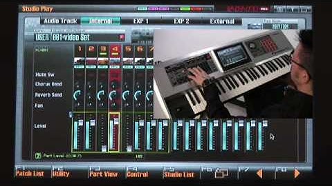 Fantom-G Ver.1.20 (3/6) Mixdown
