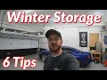 6 Tips for Storing a Car in the Winter