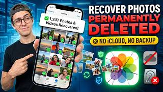 🔄 RECOVER Permanently Deleted Photos & Videos iOS 2026 ✅ iPhone/iPad Without iCloud Backup screenshot 3