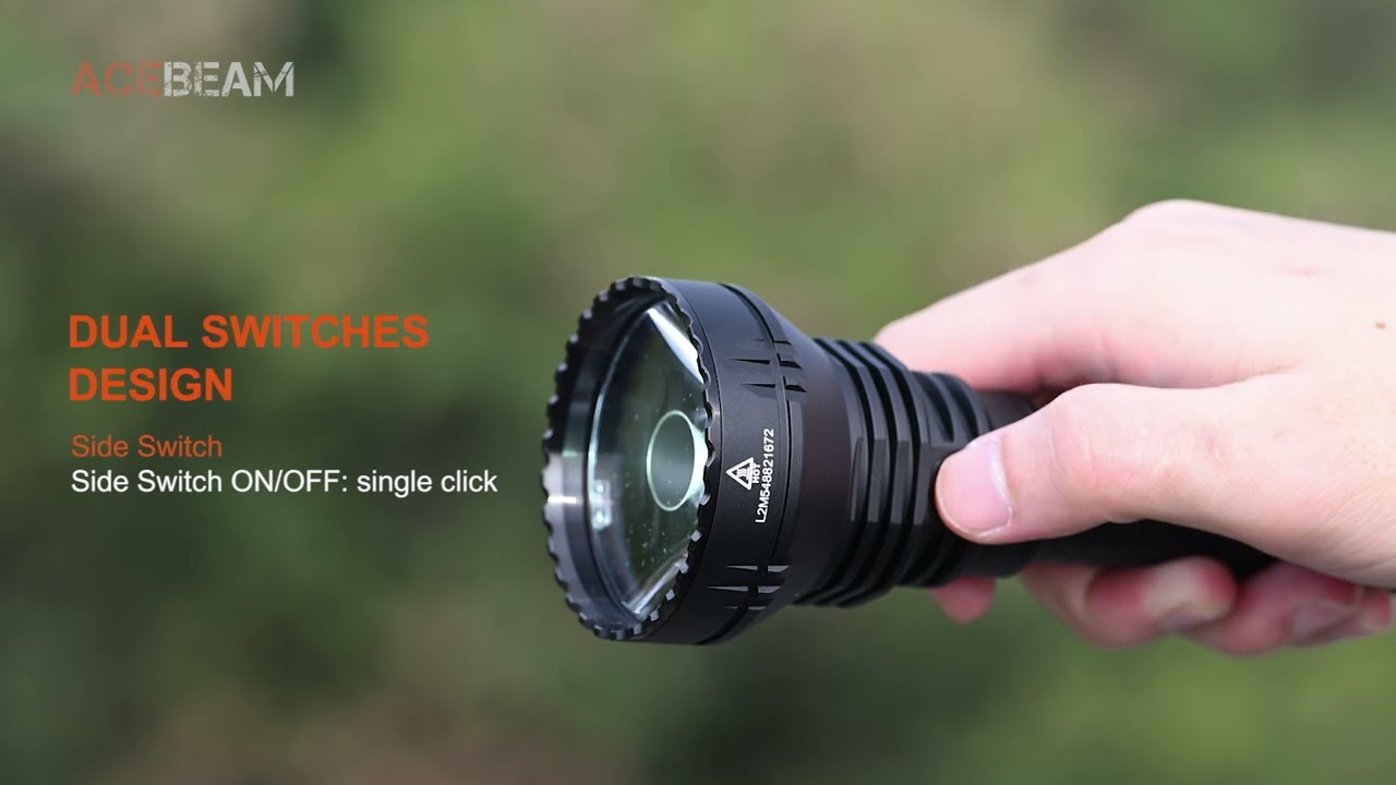 Acebeam L19 Long Range LED Flashlight | Battery Junction