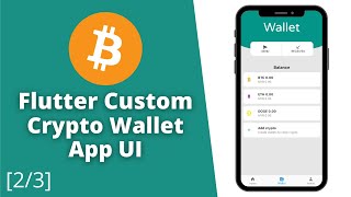 Step-by-Step Crypto Wallet App UI Design in Flutter (Part 2)